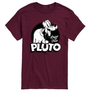 Men's - Disney - Vintage Pluto Short Sleeve Graphic T-Shirt - 1 of 4