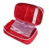 Unique Bargains Outdoor Travel Sport Empty First Aid Bag Red 9.6" x 5.5" x 3" - 4 of 4