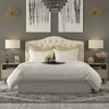eLuxury Grenada Adjustable Tufted Headboard - 2 of 4