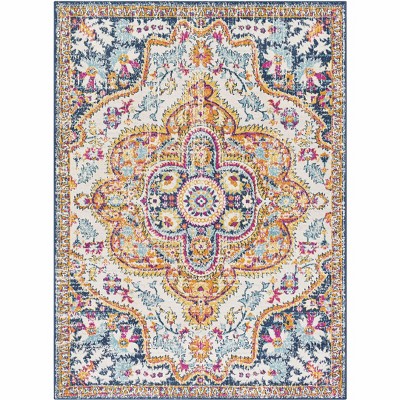Hauteloom Pimperne Traditional Medallion Area Rug