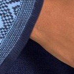 navy french blue fair isle