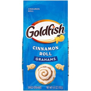 Goldfish Grahams Cinnamon Roll Crackers - 6.6oz - 1 of 4