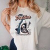 Stay Positive Funny Shark and Skeleton T-Shirt, Mental Health Motivational Tee| OrnamentallyYou - 4 of 4