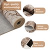 coucheta Boho Vintage Abstract Area Rug, Multi-size Modern Farmhouse Washable Soft Non-Slip Stain Resistant Carpet, for Living Room, Bedroom, Dining - 4 of 4