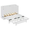 TIRAMISUBEST Full/Queen Size Murphy Bed Wall Bed with a Large Drawer, USB Ports and Outlets, Space Saving Foldable Murphy Cabinet Bed - 4 of 4