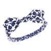 Hudson Baby Infant Girl Headbands 5pk, Blue Floral, 0-24 Months - 3 of 4