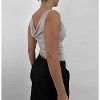 Women's Cowl Neck Slinky Tank - NIA - 3 of 4