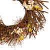 Northlight Fall Grass Autumn Harvest Artificial Wreath - 32" - 4 of 4