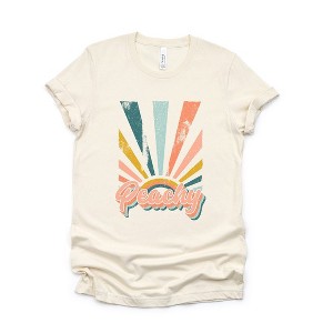 Simply Sage Market Women's Retro Peachy Short Sleeve Graphic Tee - 1 of 4