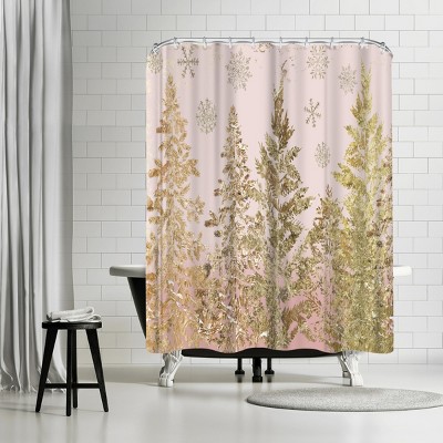 Winter Wonder by PI Creative Holiday Collection Shower Curtain - Americanflat