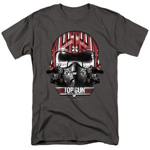 Top Gungoose Helmet Adult T-Shirt Charcoal - 1 of 4
