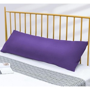 LISM 20"x 54" Breathable Full Body Pillow Insert with Cover,Soft Bed Pillow for Sleeping - 1 of 4