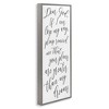 Stupell Industries Dear God Motivational Phrase, 10" x 24" - 3 of 4