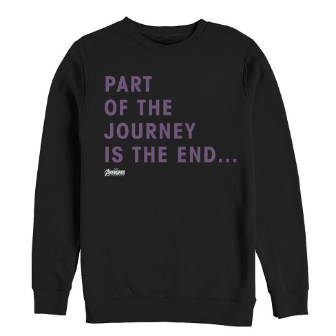 Men's Marvel Avengers: Endgame Journey's End Sweatshirt : Target
