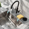 REGALWOVEN Longer Faucet Mat for Kitchen Sink Splash Guard, Kitchen Sink Mat, Kitchen Sink Splash Guard, Kitchen Sink Area Behind Faucet Mat 1 Pc - 3 of 4