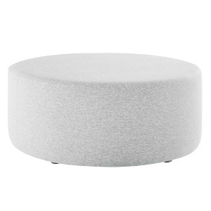 Modway Tilden Large 38 in. Round Performance Velvet Upholstered Ottoman - 1 of 4