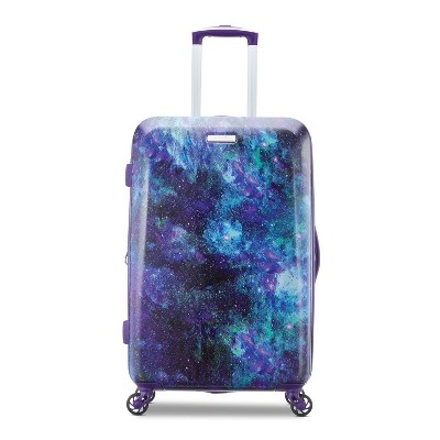 Photo 1 of American Tourister Moonlight Hardside Medium Checked Spinner Suitcase - Cosmos