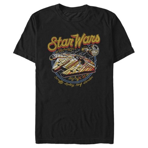 Star wars millennium falcon hotsell t shirt