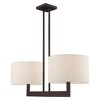 Livex Lighting Hayworth 2 - Light Chandelier in  Bronze - 3 of 4