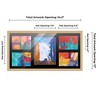 PosterPalooza | Natural Finish Collage Frame - Black Mat, 20 Frame Sizes to Choose From, UV Acrylic - 2 of 4