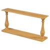 Console Table with Luxurious Pine Veneer and Vase-Shaped Tapered Legs, Modern Narrow Entryway Table for Living Room, Study, Foyer, or Bedroom - 4 of 4
