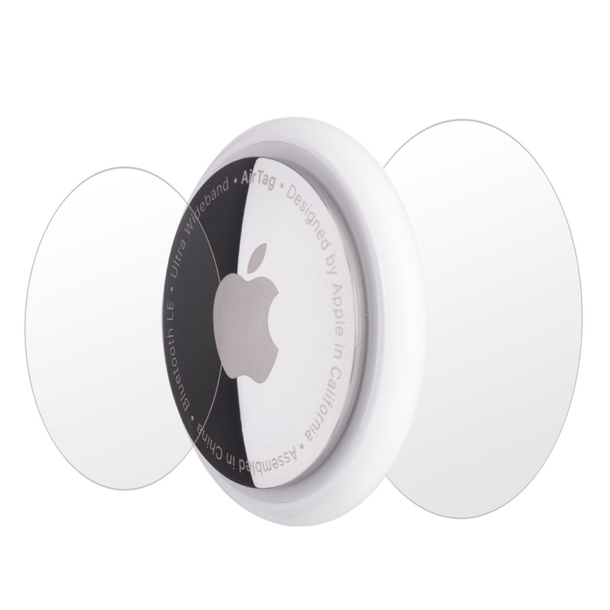 Case-Mate - Surface Protector for Apple AirTag - Clear (4 Pack)