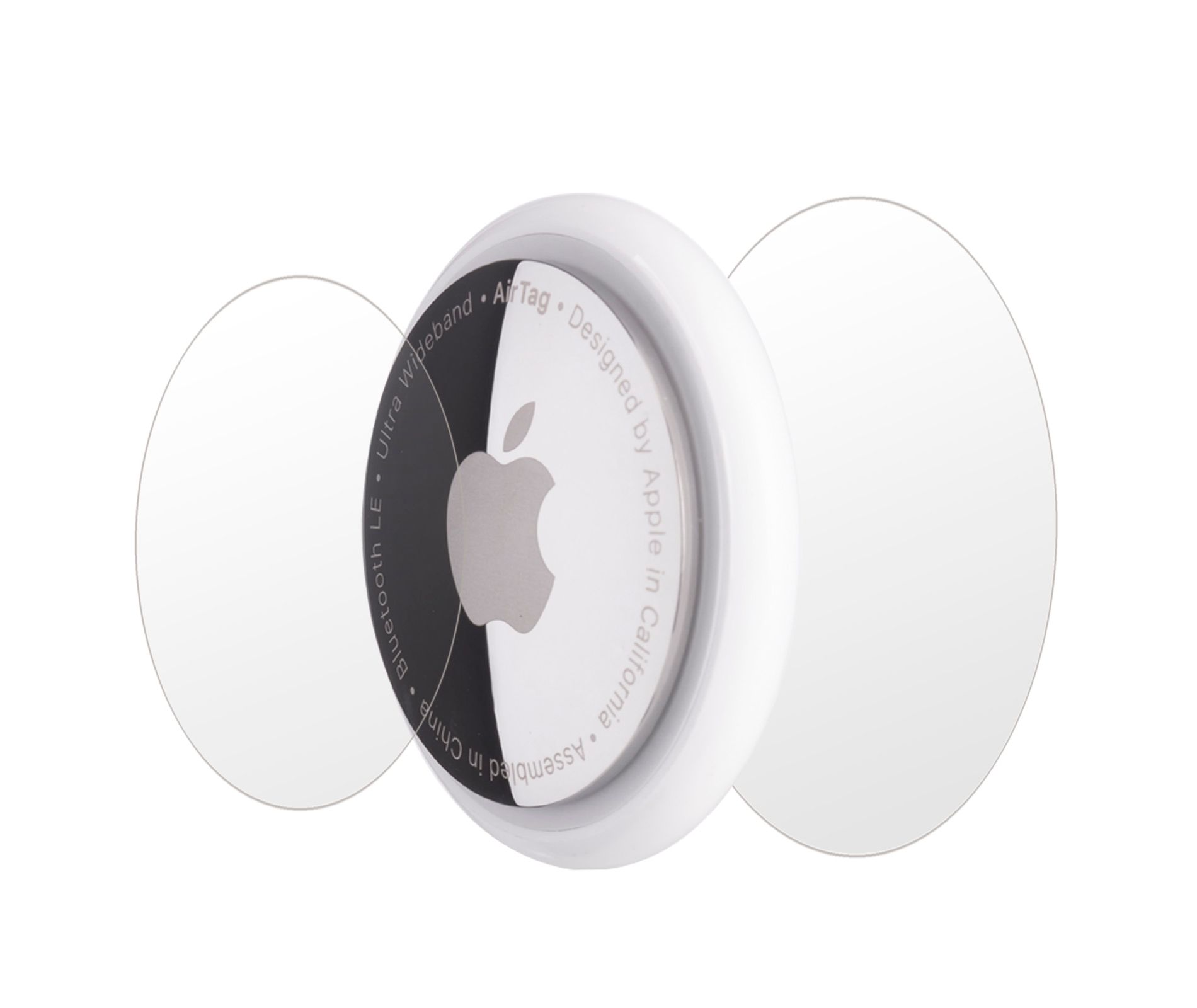 Case-Mate - Surface Protector for Apple AirTag - Clear (4 Pack)