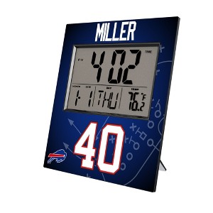NFL Buffalo Bills Players Game Tactic Wall Clock - 1 of 3