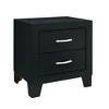 NicBex Nightstand with 2 Drawers,Modern Bedside Table with Unique Design,Side Table for Bedroom,Living Room - 3 of 4