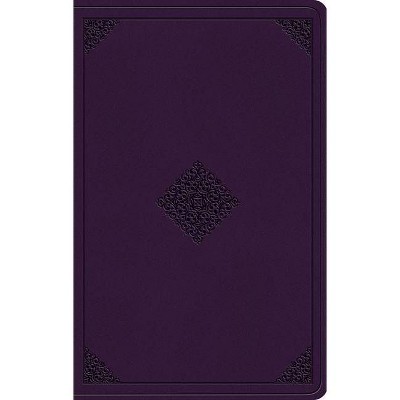 ESV Value Thinline Bible (Trutone, Lavender, Ornament Design) - (Leather Bound)
