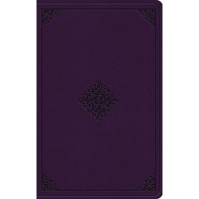 ESV Value Thinline Bible (Trutone, Lavender, Ornament Design) - (Leather Bound)