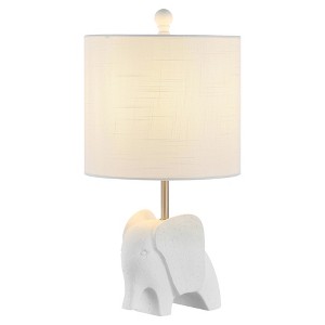 17.5" Koda Eclectic Southwestern Resin/Iron Elephant Kids' Table Lamp (Includes LED Light Bulb) - JONATHAN Y - 1 of 4