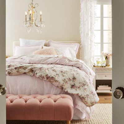 pink shabby chic bedroom ideas