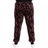 #followMe Men's Microfleece Buffalo Plaid Pajama Pants with Pockets: Comfortable Joggers - 3 of 3