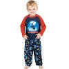 The Polar Express Train Toddler Kids Raglan Pajama Set - 2 of 4