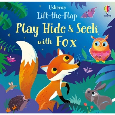 Usborne Lift-the-Flap Play Hide & Seek with Fox Board Book