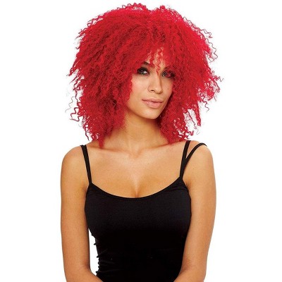 red wig costume