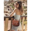 Crossbody Bags for Women,Small Saddle Purse and Boho Cross Body Handbags,Vegan Leather - 2 of 4