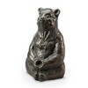 SPI Home Meditating Yoga Bear Garden Sculpture – 12" Tall Aluminum Outdoor Zen Animal Decor - 2 of 2