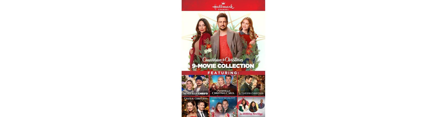 Hallmark Channel Countdown to Christmas 9-Movie Collection: Never Been Chris'd… (DVD)