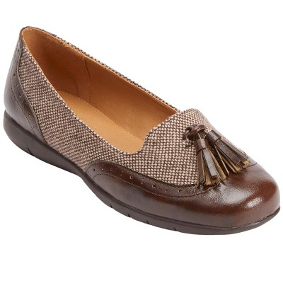 Comfortview The Aster Slip On Flat (Wide Widths Available)