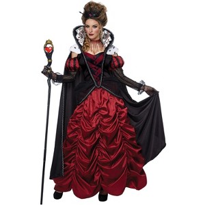 California Costumes Dark Queen of Hearts Women's Costume - 1 of 1