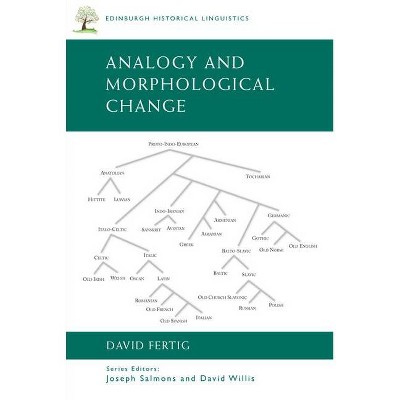 Analogy and Morphological Change - (Edinburgh Historical Linguistics) by  David L Fertig (Paperback)