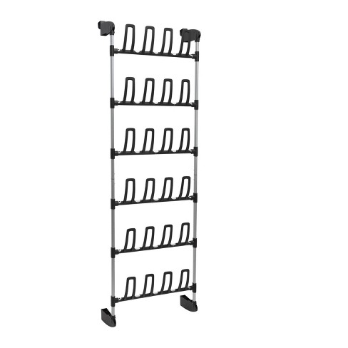Organize It All 3 Tier Mesh Shelf Stackable Shoe Rack : Target