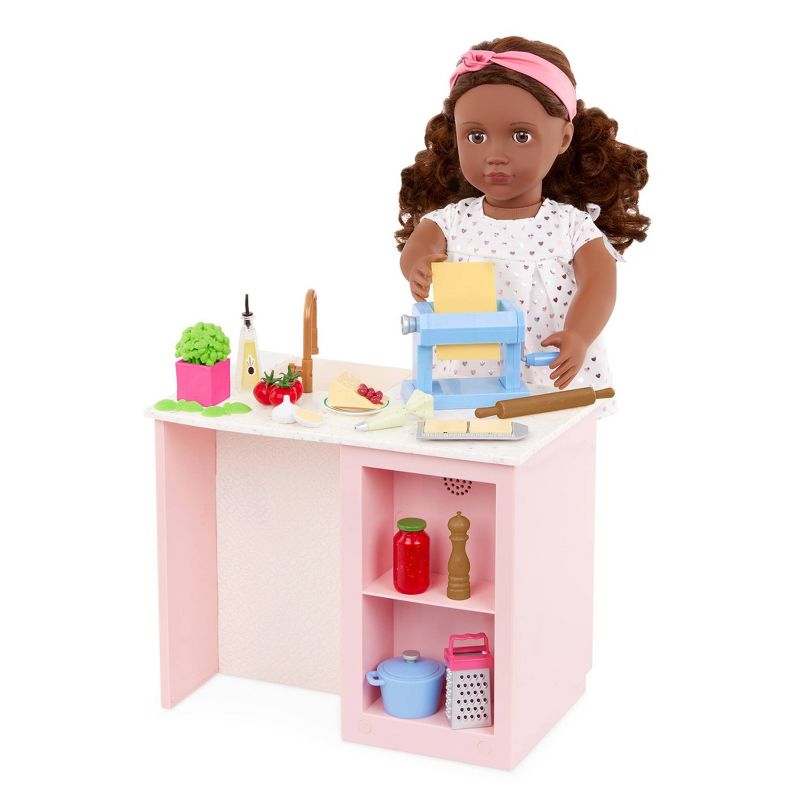 Our Generation Pasta Party Play Food Accessory Set for 18&#34; Dolls, 3 of 6