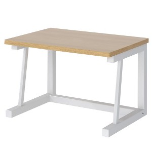 2-Tier Desktop Stand, Rectangular Computer Monitor Riser Desk Stand Desk Paper Organzier Countertop Organizer Shelf for Home Office Small Space - 1 of 4