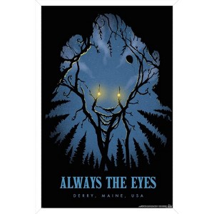 Trends International IT: Welcome to Derry (2025) - Always the Eyes Derry, Maine Framed Wall Poster Prints - 1 of 4