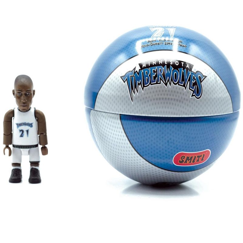 Stevenson Entertainment Minnesota Timberwolves NBA SMITI 3 Inch Mini Figure | Kevin Garnett, 3 of 6