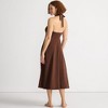 Lands' End Women's Cotton Modal Halter Midi Dress - 2 of 4