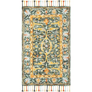 Aspen W/ Tassels APN116 Hand Tufted Indoor Rugs - Safavieh - 1 of 3